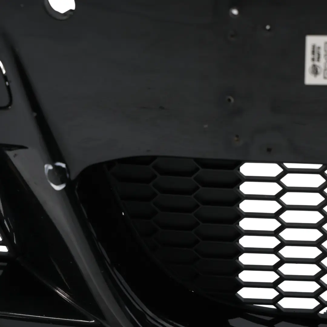 BMW E82 E88 Front Bumper M Sport Trim Panel Black Sapphire Metallic - 475 - SKU 8057507-BS - Part number 8057507