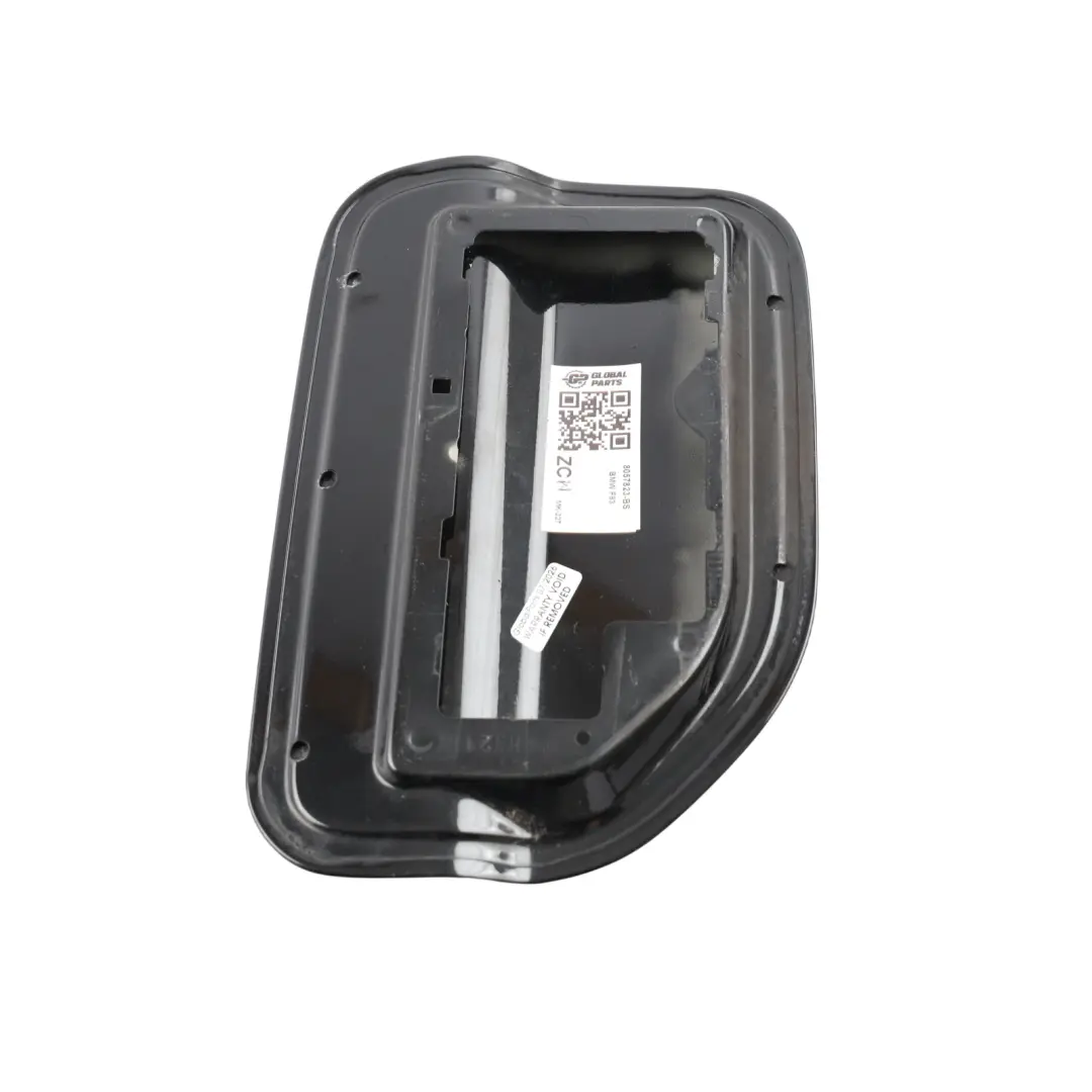 BMW F83 M4 Fuel Filler Fill in Flap Cover Cap Black Sapphire Metallic - 475 - SKU 8057823-BS - Part number 8057823