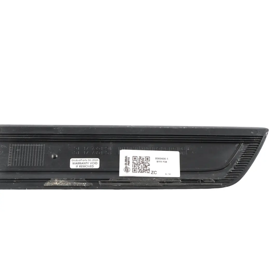 Einstiegsleiste Vorne Türschweller M Sport für BMW X3 F25 X4 F26 mit Teilenummer 8060406 BMW X3 F25 X4 F26 Einstiegsleiste Vorne Türschweller M Sport - SKU 8060406-1 - Teilenummer 8060406
