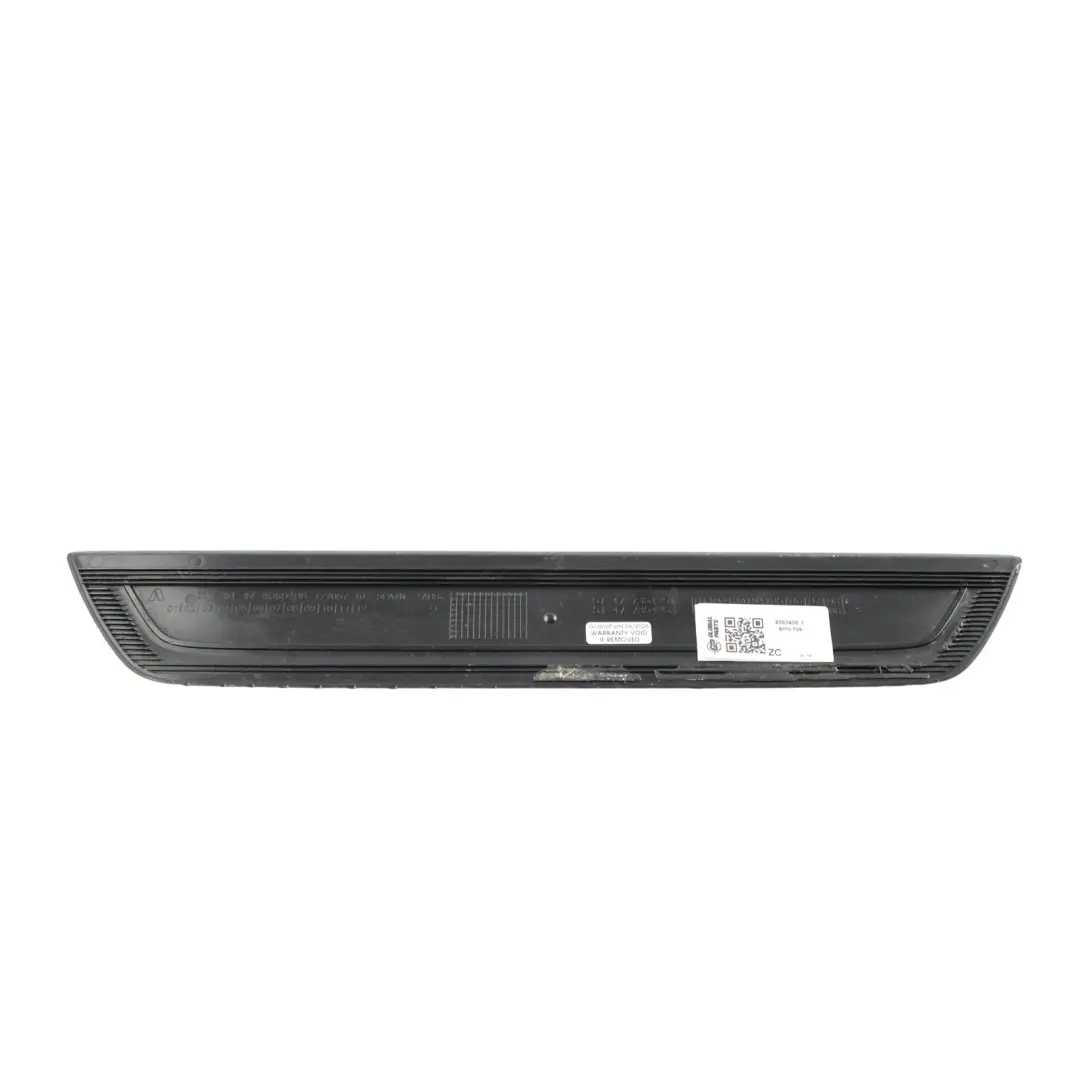 Copriporta Anteriore Battitacco M Sport per BMW X3 F25 X4 F26 con numero di parte 8060406 BMW X3 F25 X4 F26 Copriporta Anteriore Battitacco M Sport - SKU 8060406-1 - Numero di parte 8060406