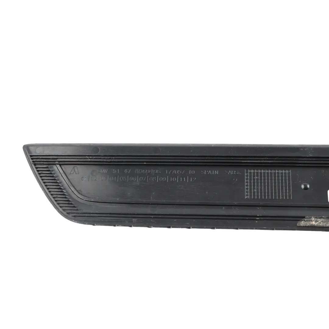 Listwa Osłona Progu Przednia M Sport do BMW X3 F25 X4 F26 o numerze 8060406 BMW X3 F25 X4 F26 Listwa Osłona Progu Przednia M Sport - SKU 8060406-1 - Numer Części 8060406