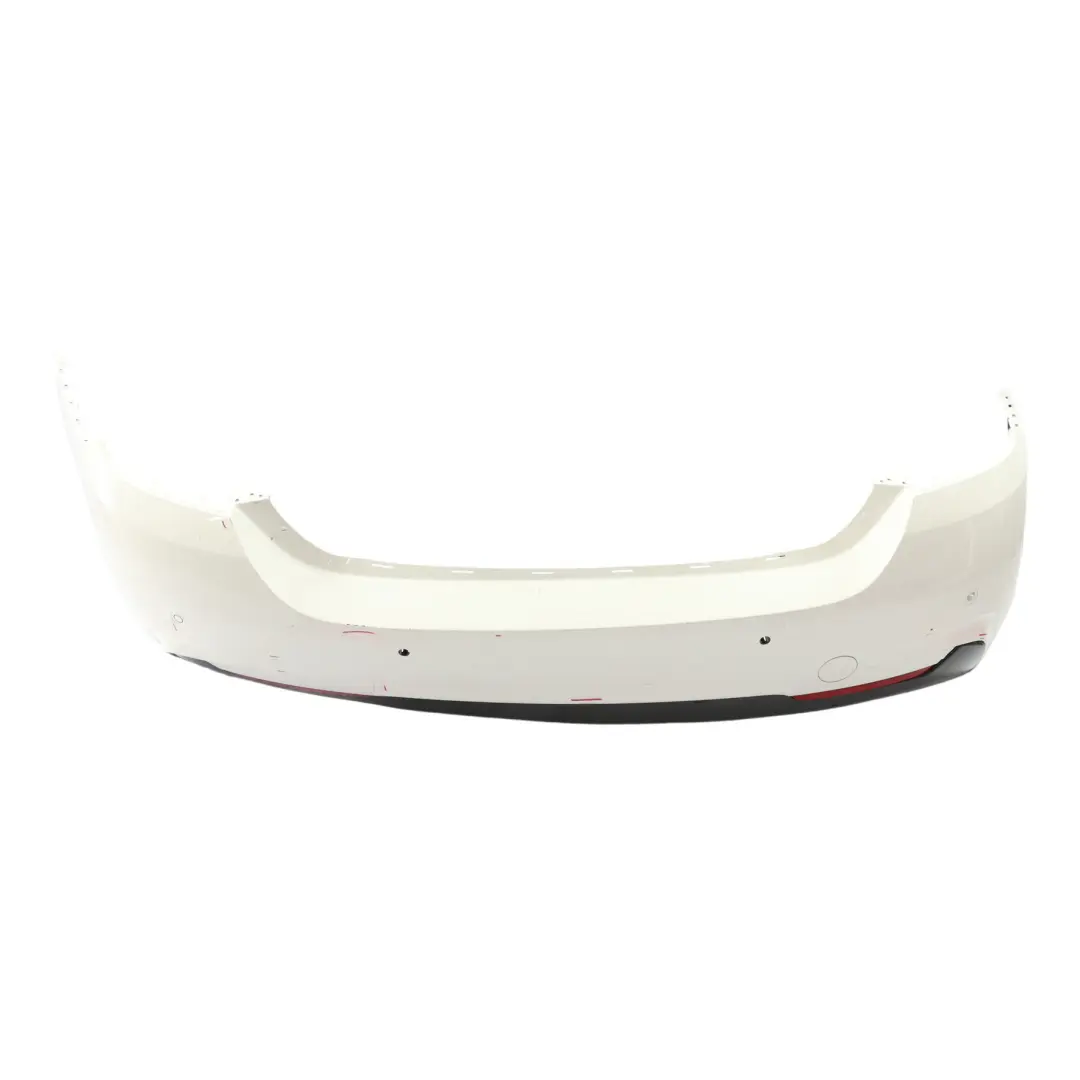 BMW F32 F33 M Sport Rear Bumper Trim Panel PDC Alpinweiss Alpine White - 300 - SKU 8060889-AW7 - Part number 8060889