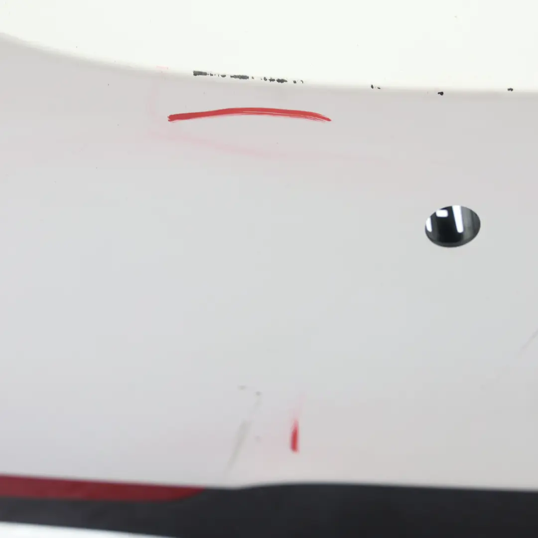 BMW F32 F33 M Sport Rear Bumper Trim Panel PDC Alpinweiss Alpine White - 300 - SKU 8060889-AW7 - Part number 8060889