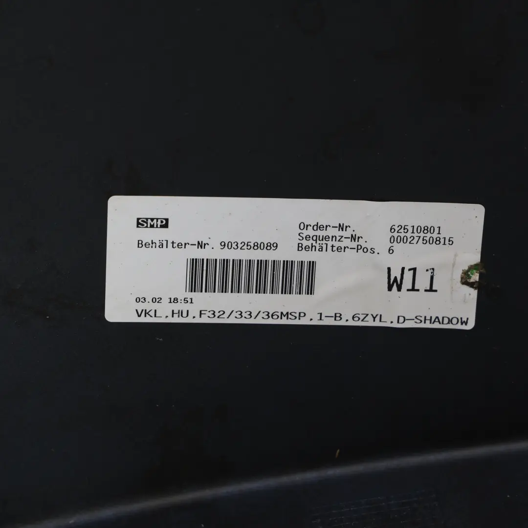 BMW F32 F33 M Sport Zderzak Tylny PDC Estorilblau Niebieski Metalik B45 - SKU 8060889-EB6 - Numer Części 8060889