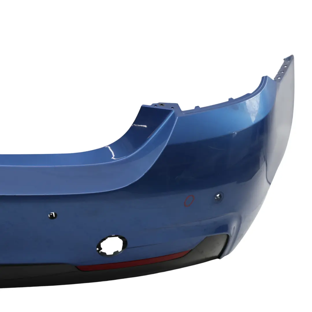 BMW F32 F33 M Sport Zderzak Tylny PDC Estorilblau Niebieski Metalik B45 - SKU 8060889-EB6 - Numer Części 8060889