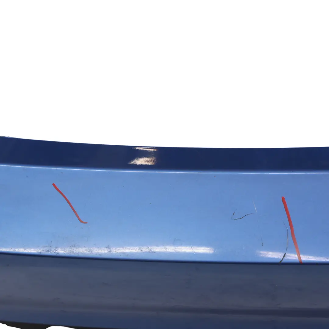 BMW F32 F33 M Sport Rear Bumper Trim Panel PDC Estoril Blau Metallic - B45 - SKU 8060889-EB6 - Part number 8060889