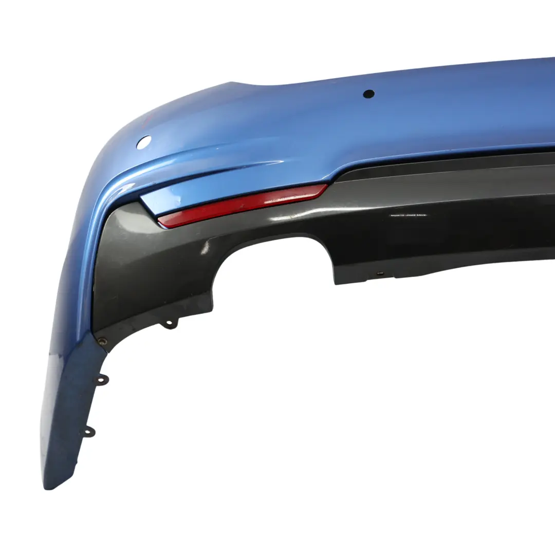 BMW F32 F33 M Sport Zderzak Tylny PDC Estorilblau Niebieski Metalik B45 - SKU 8060889-EB6 - Numer Części 8060889