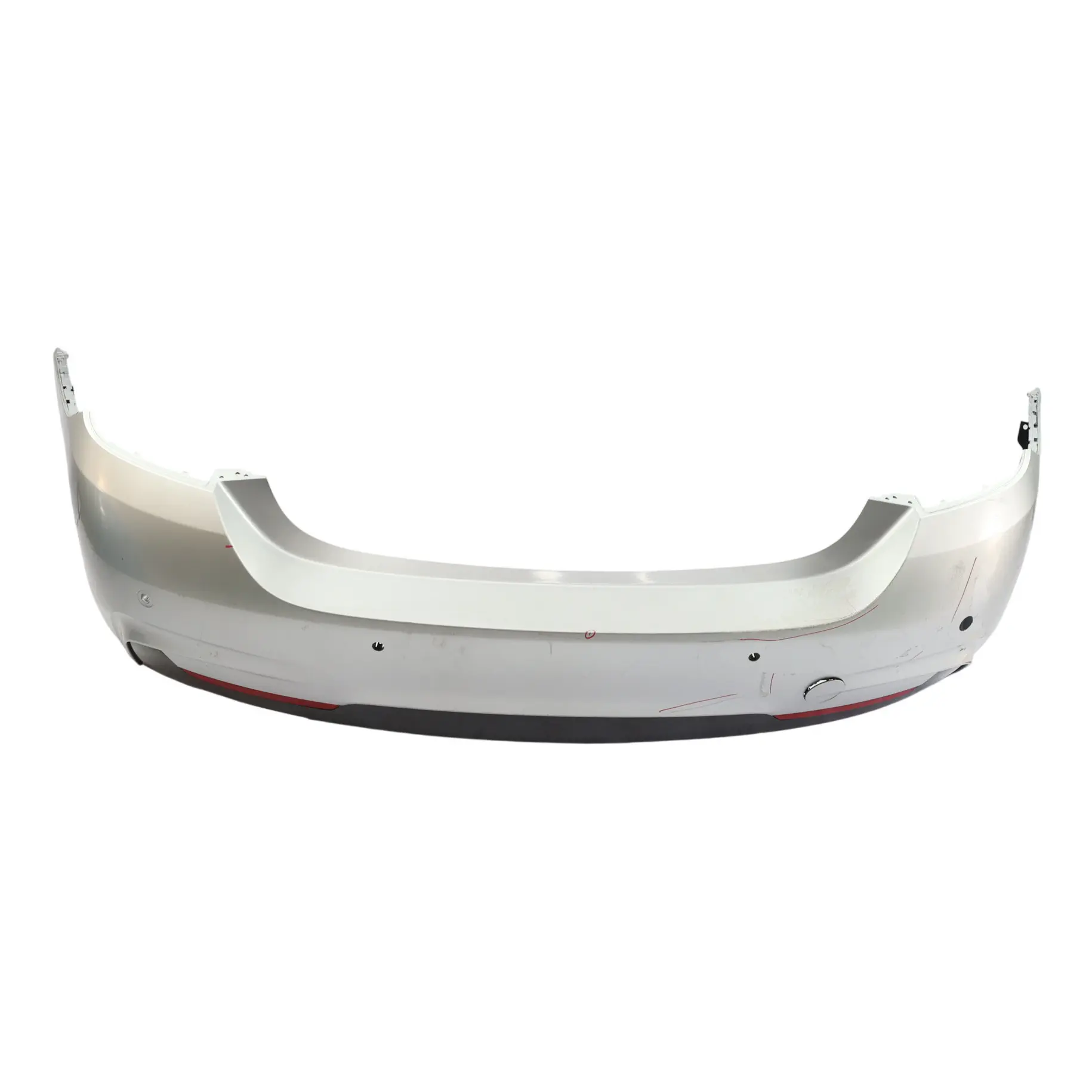 BMW F32 F33 M Sport Rear Bumper Trim Panel PDC Glacier Silver Metallic - A83