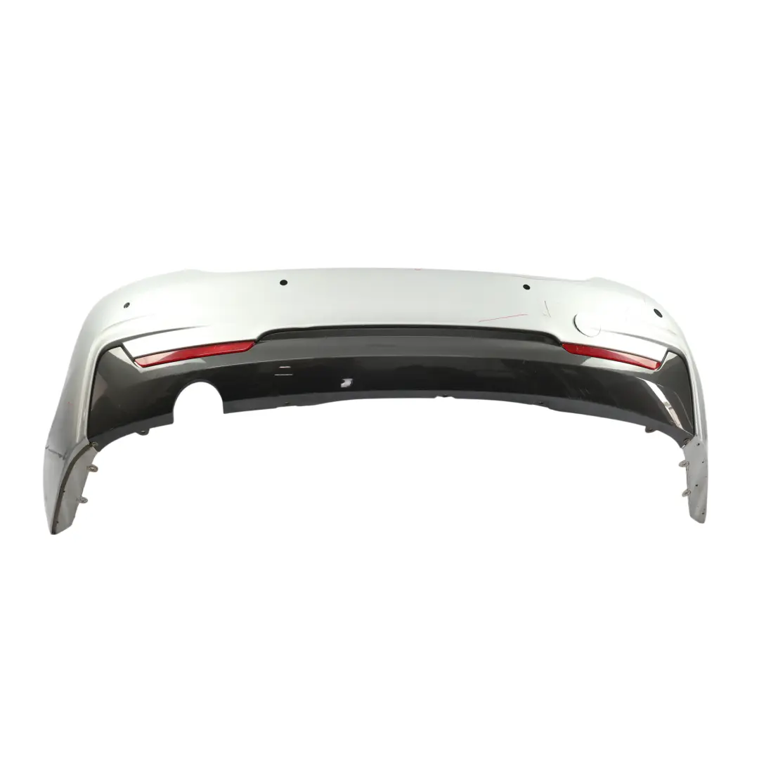 BMW F32 F33 Zderzak Tylny M-Pakiet Glacier Silver Srebrny Metalik - A83 - SKU 8060889-GSB - Numer Części 8060889