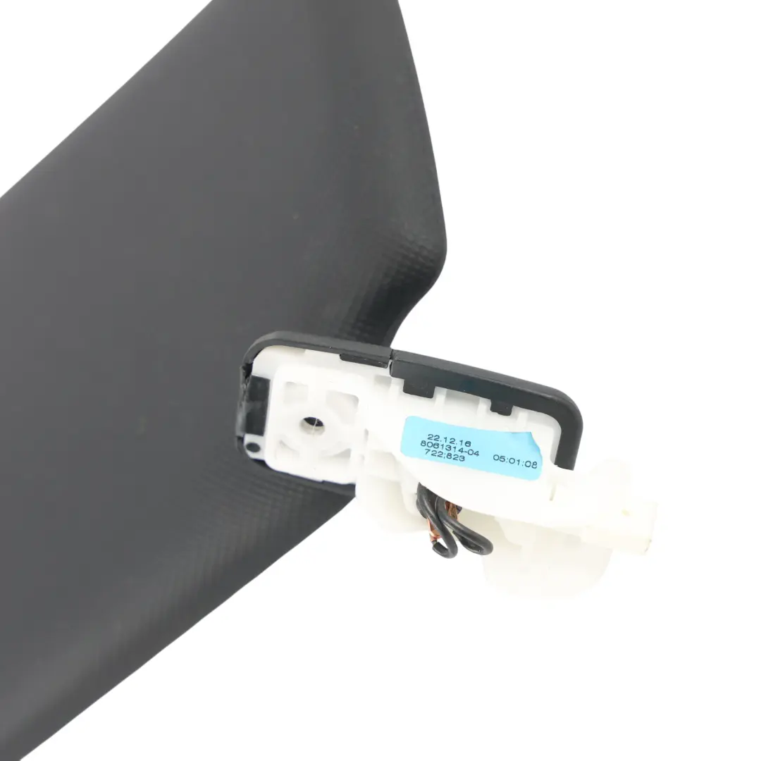 Aletta Parasole Specchio Illuminato Nero Destro per BMW F30 F31 F32 F80 con numero di parte 8061314 BMW F30 F31 F32 F80 Aletta Parasole Specchio Illuminato Nero Destro - SKU 8061314-1 - Numero di parte 8061314