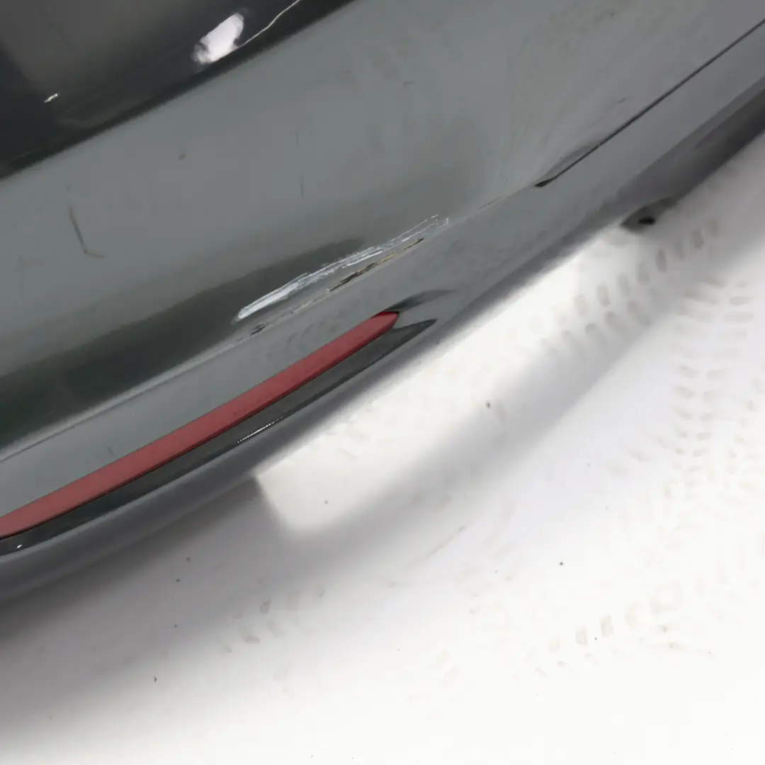 Bumper M Sport PDC Mineralgrau Mineral Grey Metallic - B39 to BMW F34 Rear with Part number 8061549 BMW F34 Rear Bumper M Sport PDC Mineralgrau Mineral Grey Metallic - B39 - SKU 8061549-MG - Part number 8061549