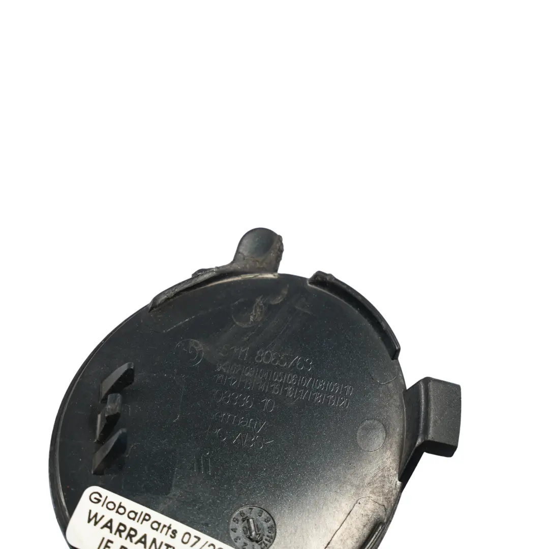BMW F87 M2 Front Bumper Towing Eye Cover Cap Trim Long Beach Blue - C16 - SKU 8065763-LBB - Part number 8065763