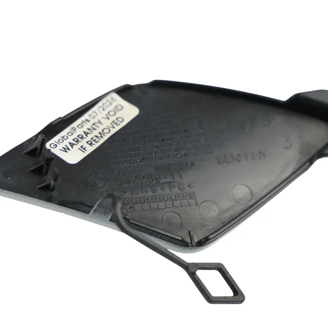 BMW F31 LCI Copertura Gancio Traino Paraurti Anteriore Bianco Alpino - SKU 8067874-AW - Numero di parte 8067874