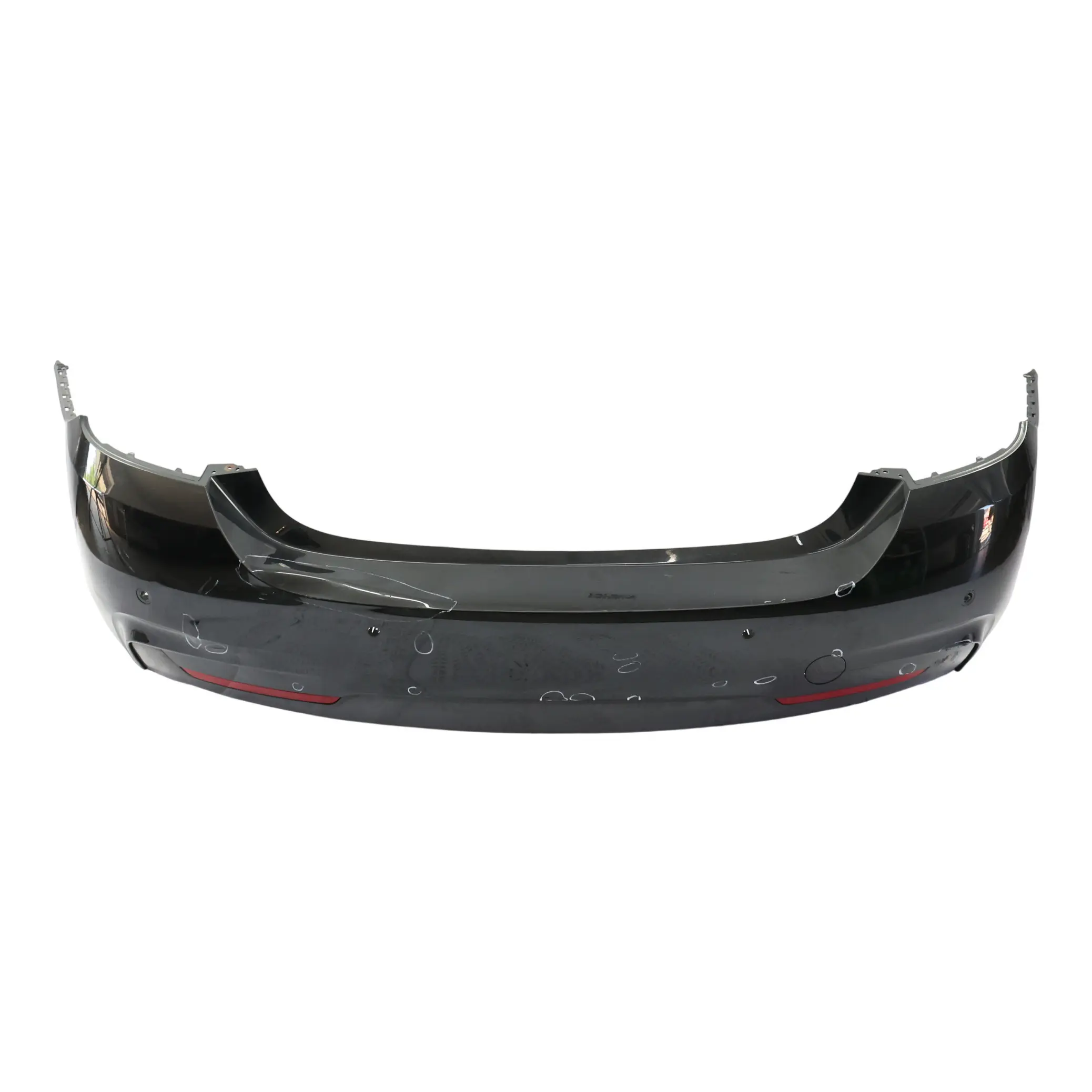 BMW F32 F33 M Sport Rear Bumper Trim Panel PDC Black Sapphire Metallic - 475