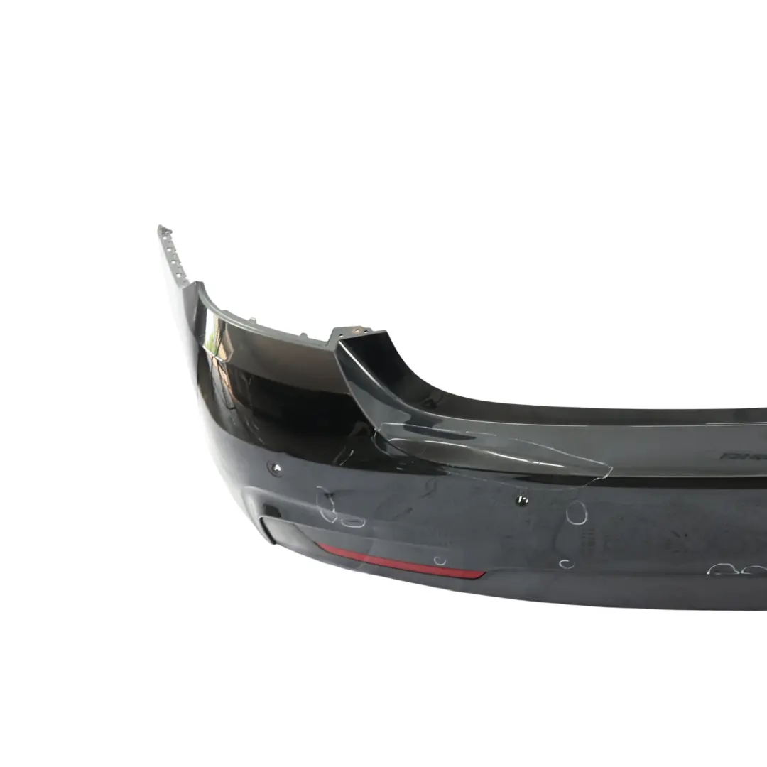BMW F32 F33 M Sport Rear Bumper Trim Panel PDC Black Sapphire Metallic - 475 - SKU 8073078-BS1 - Part number 8073078