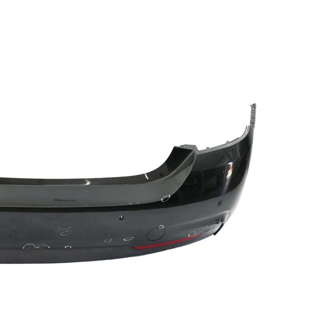 BMW F32 F33 Zderzak Tylny M-Pakiet PDC Black Sapphire Czarny 475 - SKU 8073078-BS1 - Numer Części 8073078