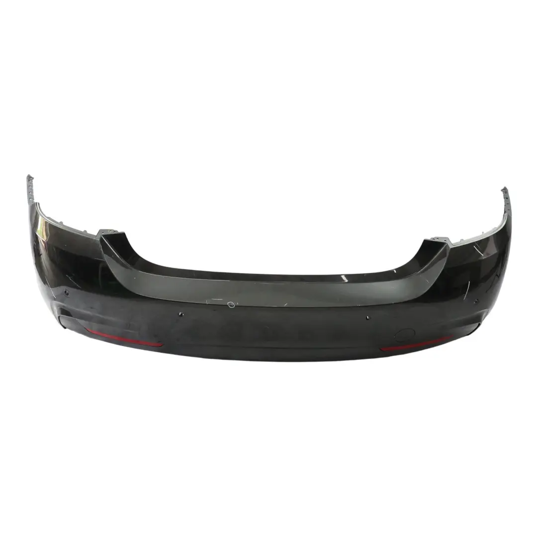 BMW F32 F33 Tylny Zderzak M-Pakiet PDC Citrin Black Czarny Metalik - X02 - SKU 8073078-CIT - Numer Części 8073078