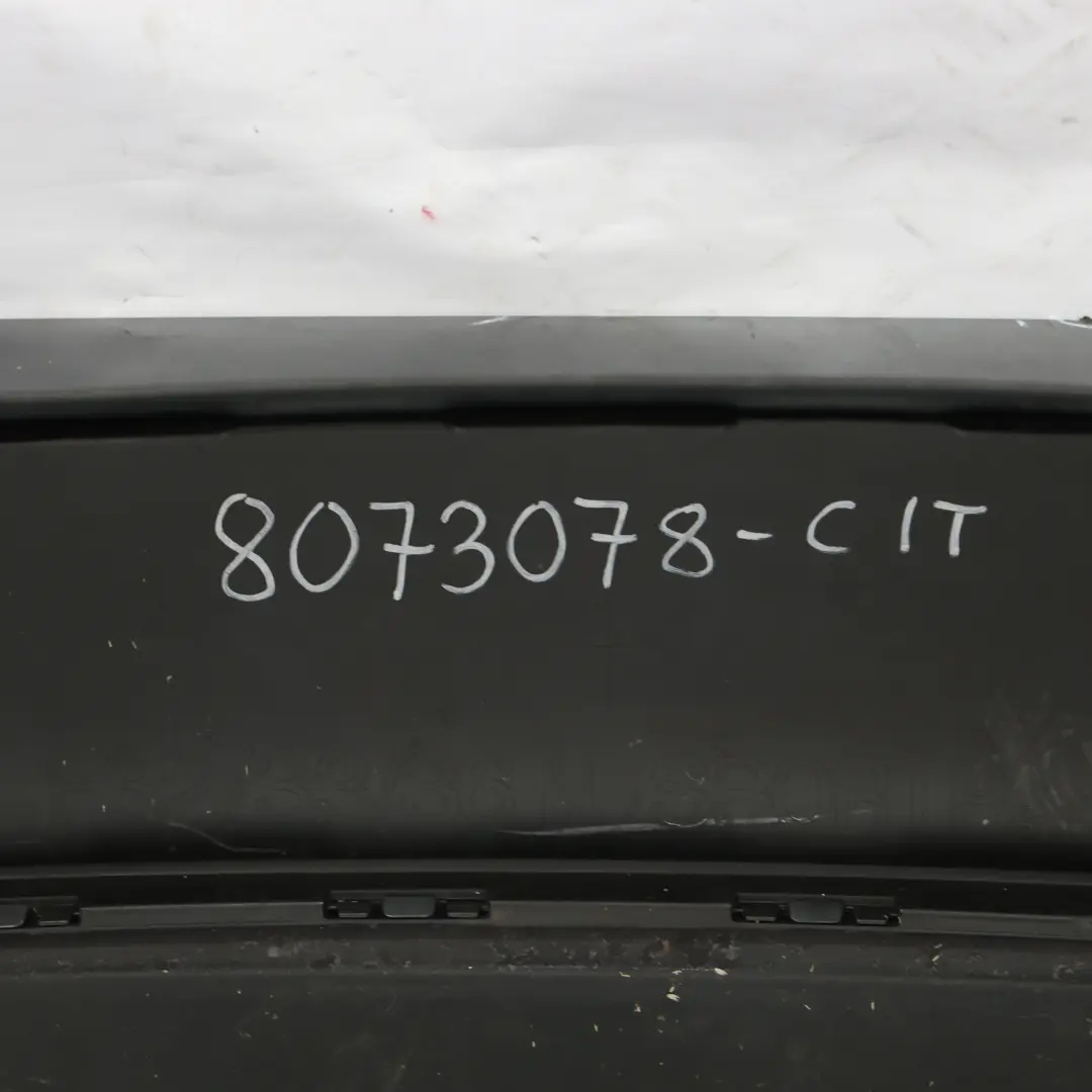 BMW F32 F33 M Sport Rear Bumper Trim Panel PDC Citrin Black Metallic - X02 - SKU 8073078-CIT - Part number 8073078