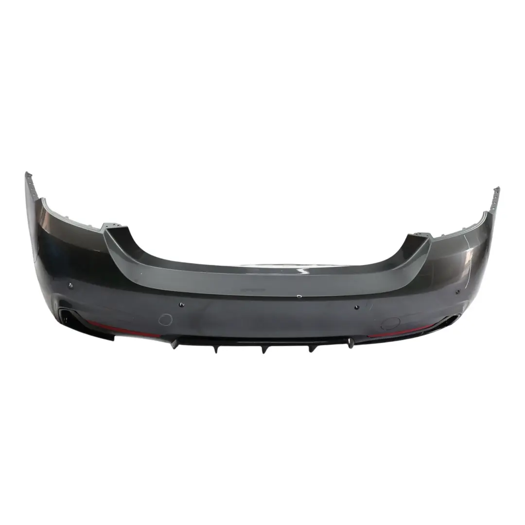 BMW F32 F33 Zderzak Tylny M-Pakiet PDC Mineralgrau Szary Metalik - B39 - SKU 8073078-MG3 - Numer Części 8073078