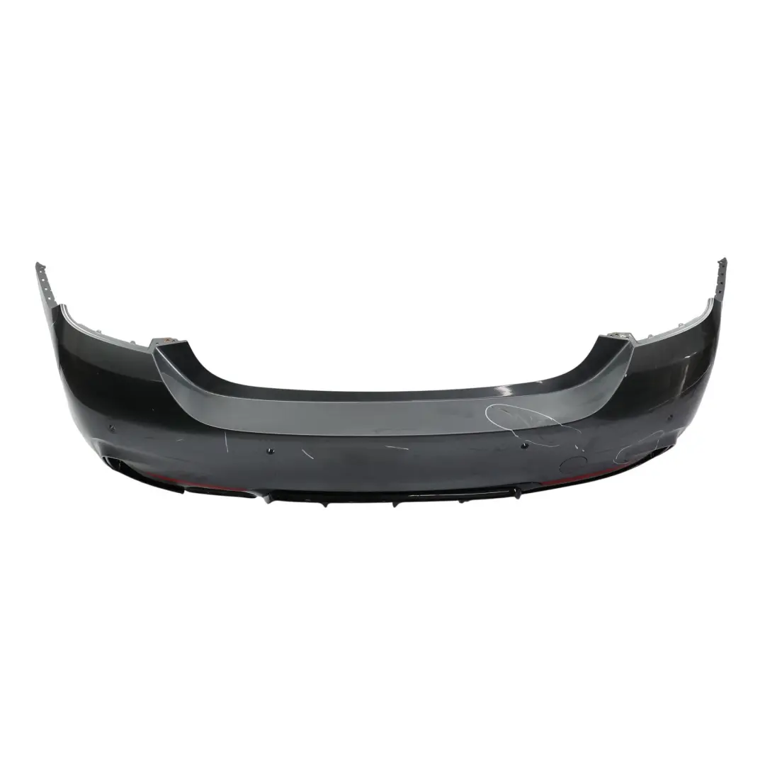 BMW F32 F33 Zderzak Tylny M-Pakiet PDC Mineralgrau Szary Metalik - B39 - SKU 8073078-MG4 - Numer Części 8073078