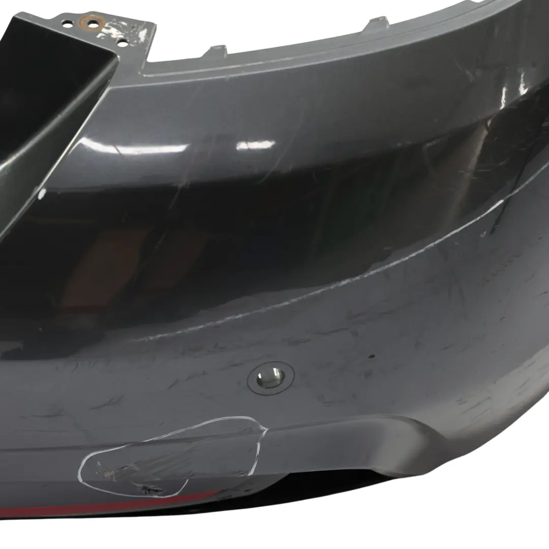 BMW F32 F33 M Sport Rear Bumper Trim Panel PDC Mineralgrau Grey Metallic - B39 - SKU 8073078-MG4 - Part number 8073078