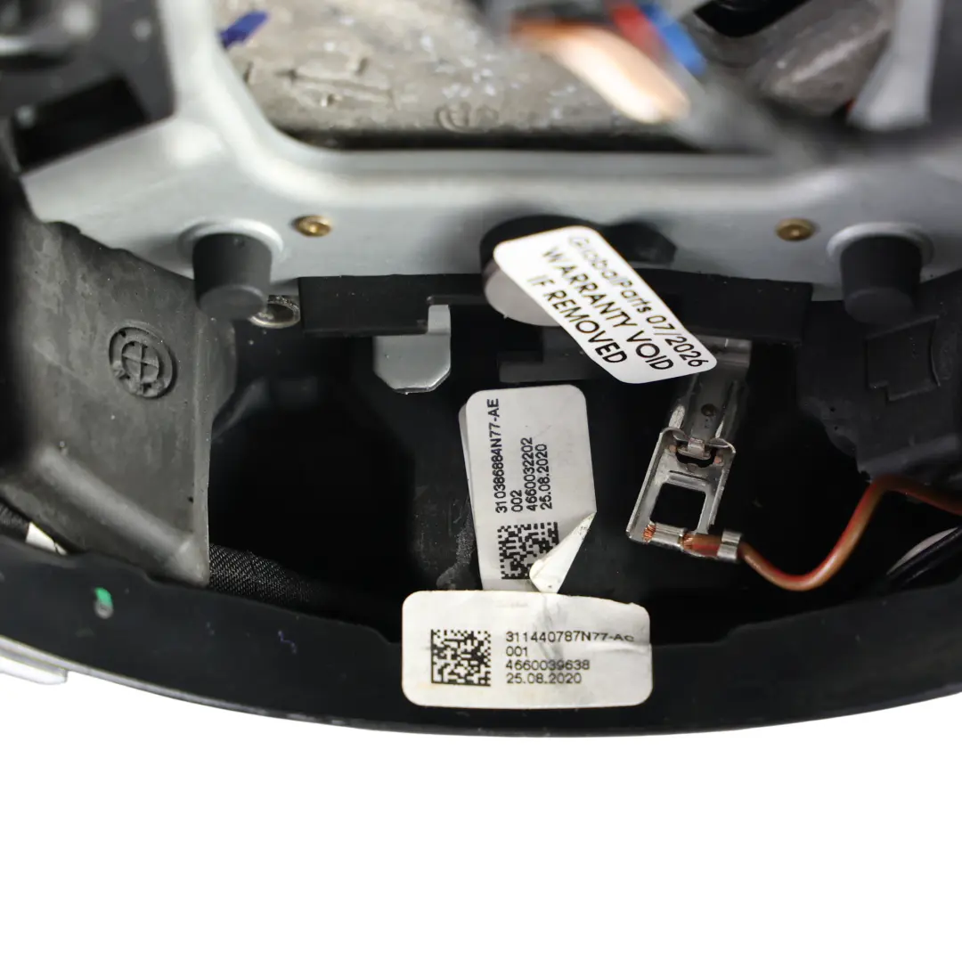 Lenkrad M Sport Schwarz Leder Schaltwippen für BMW X3 G01 X4 G02 mit Teilenummer 8094542 BMW X3 G01 X4 G02 Lenkrad M Sport Schwarz Leder Schaltwippen - SKU 8094542 - Teilenummer 8094542