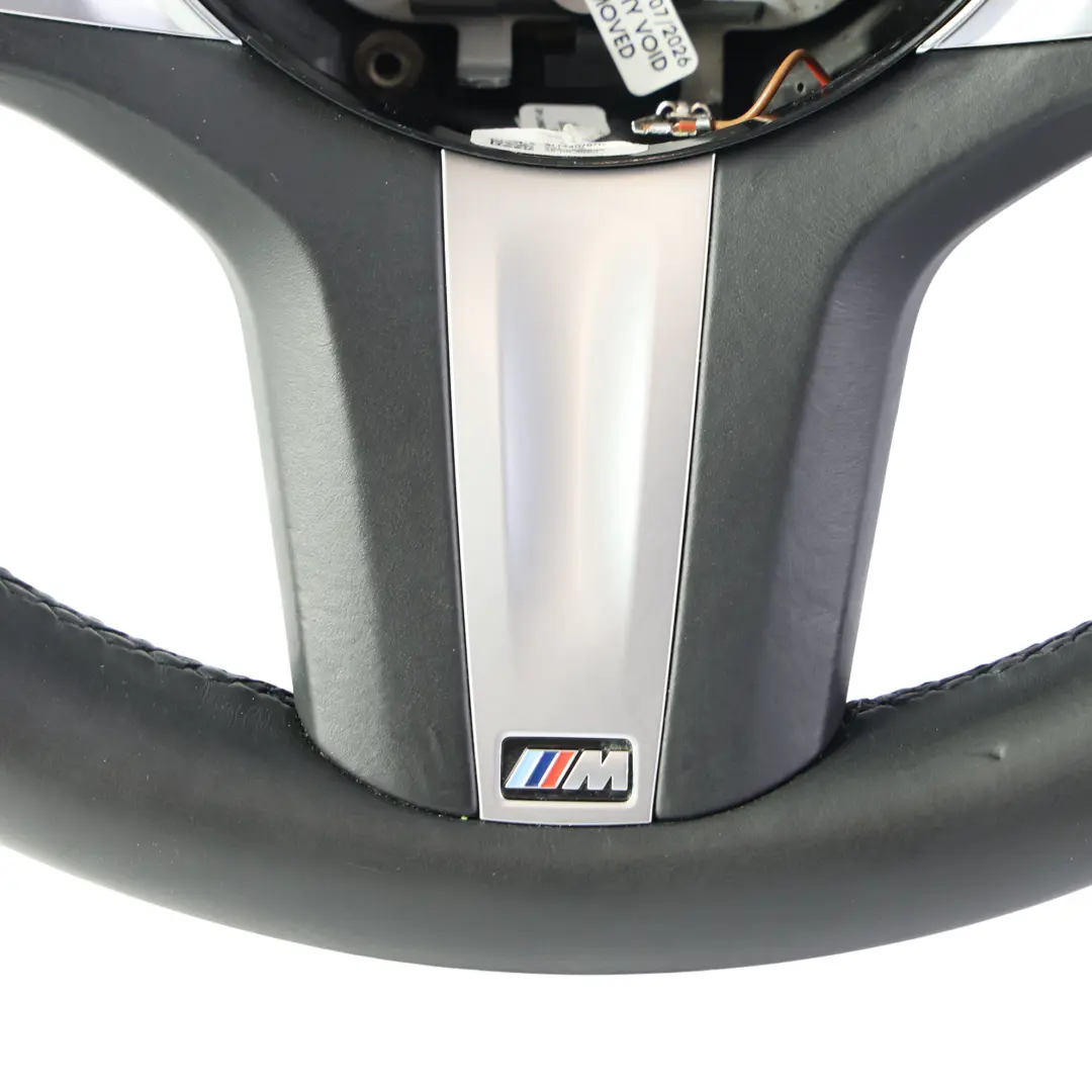 Steering Wheel M Sport Black Leather Paddle Shift to BMW X3 G01 X4 G02 with Part number 8094542 BMW X3 G01 X4 G02 Steering Wheel M Sport Black Leather Paddle Shift - SKU 8094542 - Part number 8094542