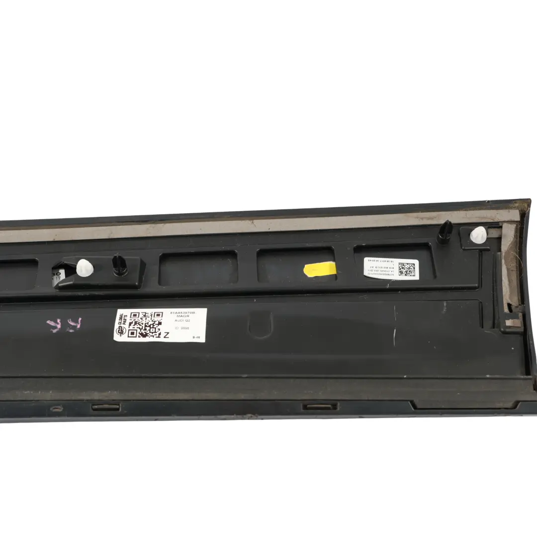 Audi Q2 GA Pannello Porta Posteriore Destra Grigio Manhattan X7L - SKU 81A853970B-MAGR - Numero di parte 81A853970B