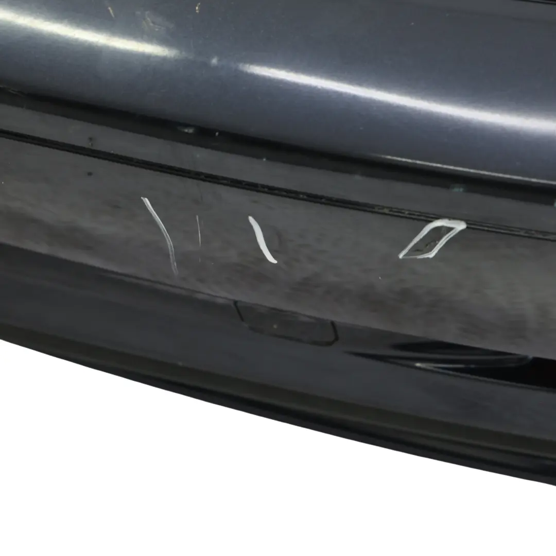 Bumper Trim Panel Orientblau Blue Metallic - 317 to BMW E46 Coupe Convertible Rear with Part number 8212413 BMW E46 Coupe Convertible Rear Bumper Trim Panel Orientblau Blue Metallic - 317 - SKU 8212413-OB - Part number 8212413