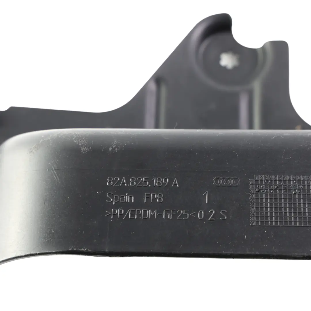 Audi A1 GB Mk2 Rear Bumper Underbody Cover Trim Panel Holder Left N/S - SKU 82A825189A - Part number 82A825189A
