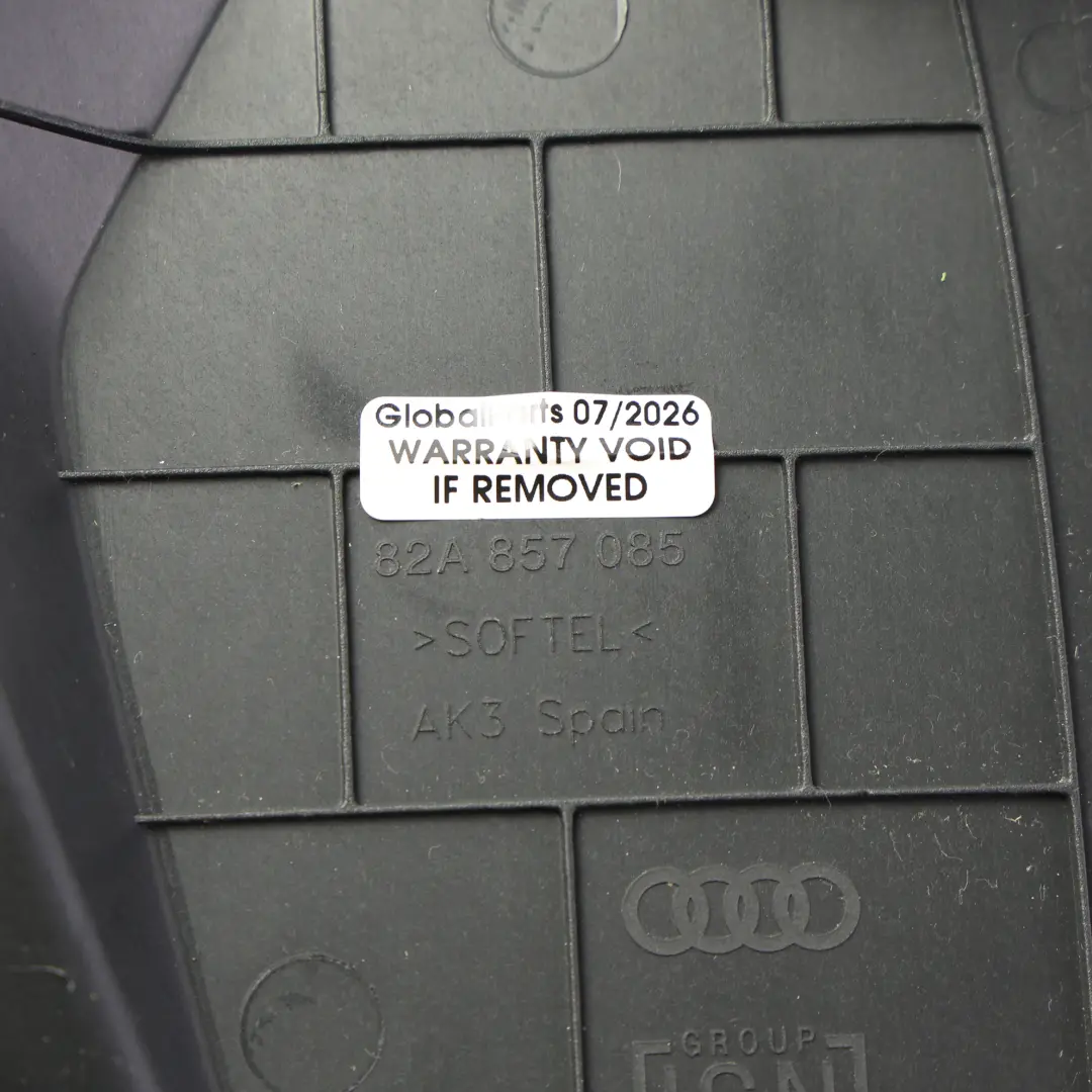 Audi A1 MK2 GB Pannello Copertura Cruscotto Anteriore Sinistro - SKU 82A857085 - Numero di parte 82A857085