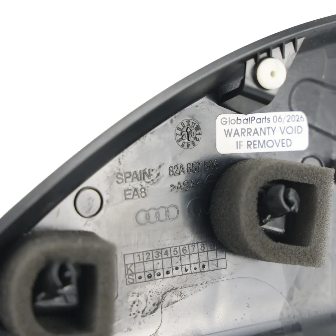 Audi A1 GB A3 8P RS4 Front Door Trim Cover Triangle Front Right O/S - SKU 82A857506 - Part number 82A857506