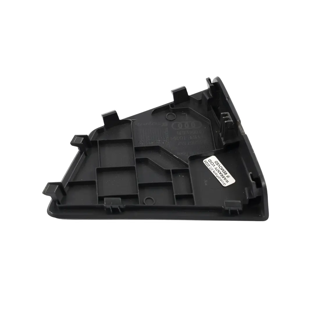 Mk2 Dashboard Side Trim Moulding Cover Panel Left N/S Black to Audi A1 GB with Part number 82A867657 Audi A1 GB Mk2 Dashboard Side Trim Moulding Cover Panel Left N/S Black - SKU 82A867657 - Part number 82A867657