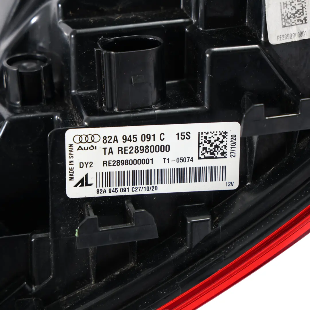 MK2 Sportback Heckleuchte Außen Rechts 82A945092C für Audi A1 GB mit Teilenummer 82A945091C Audi A1 GB MK2 Sportback Heckleuchte Außen Rechts 82A945092C - SKU 82A945091C - Teilenummer 82A945091C