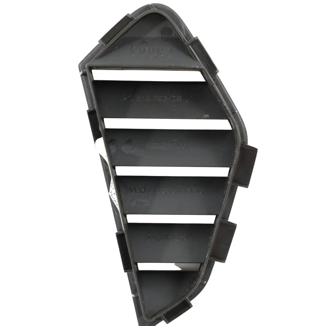 Dashboard Dash Air Vent Grille Cover Trim Right O/S to Audi A1 GB with Part number 82C819793 Audi A1 GB Dashboard Dash Air Vent Grille Cover Trim Right O/S - SKU RHD-82C819793 - Part number 82C819793