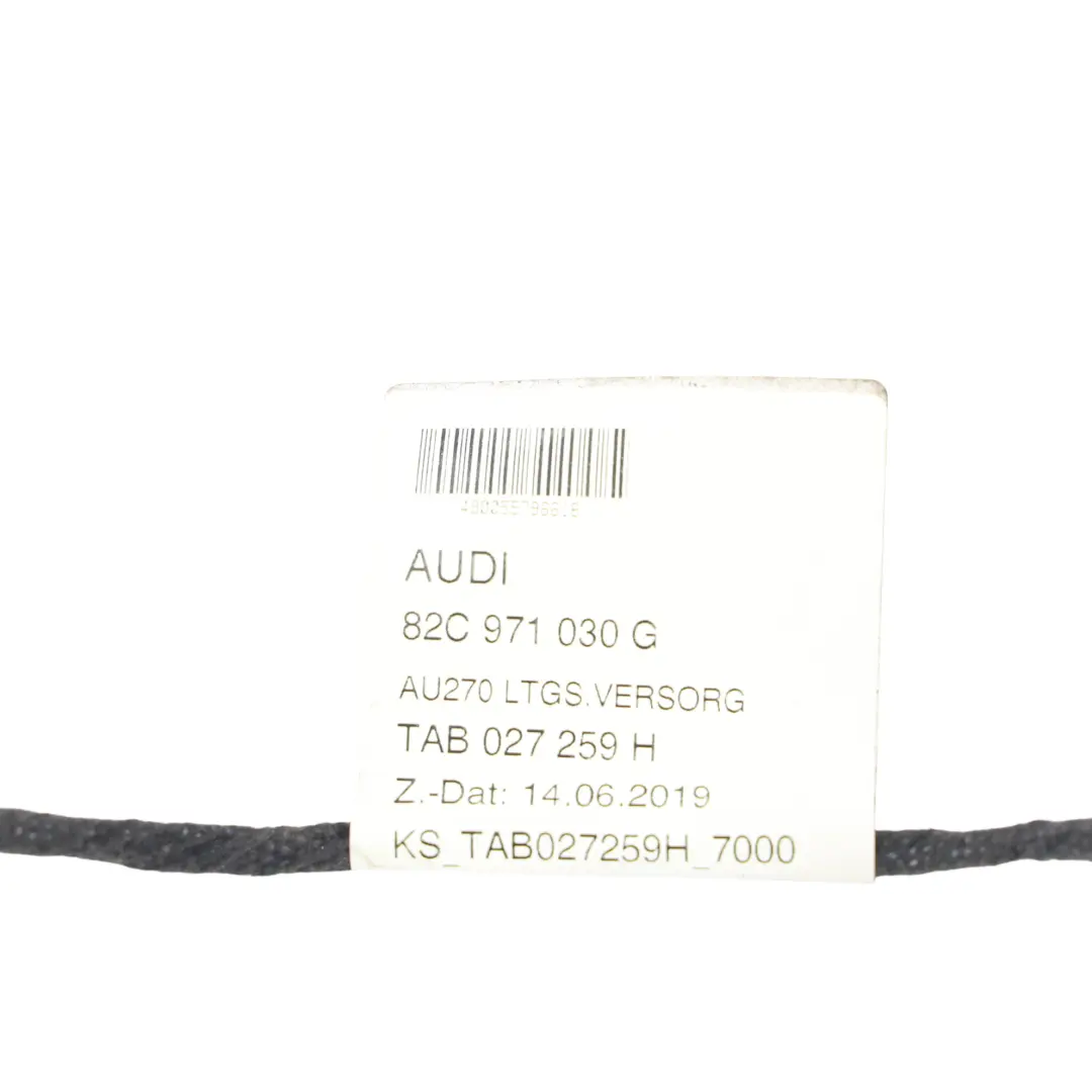 Sportback Cablaggio Porta Anteriore Lato Passeggero per Audi A1 GB con numero di parte 82C971030G Audi A1 GB Sportback Cablaggio Porta Anteriore Lato Passeggero - SKU 82C971030G - Numero di parte 82C971030G