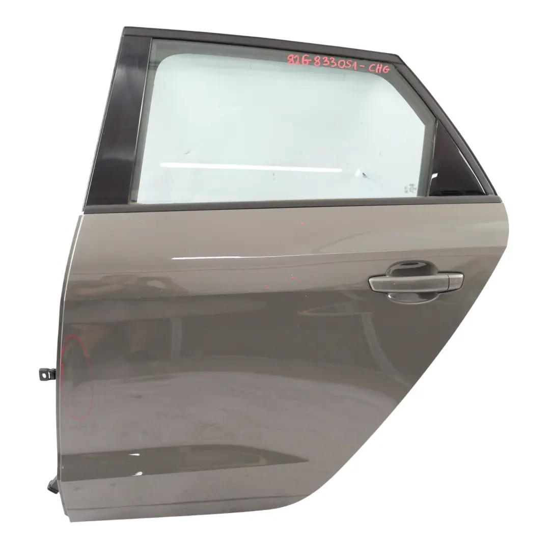 Audi A1 GB Mk2 Door Rear Left N/S Chronos Grey Metallic - X7G - SKU 82G833051-CHG - Part number 82G833051