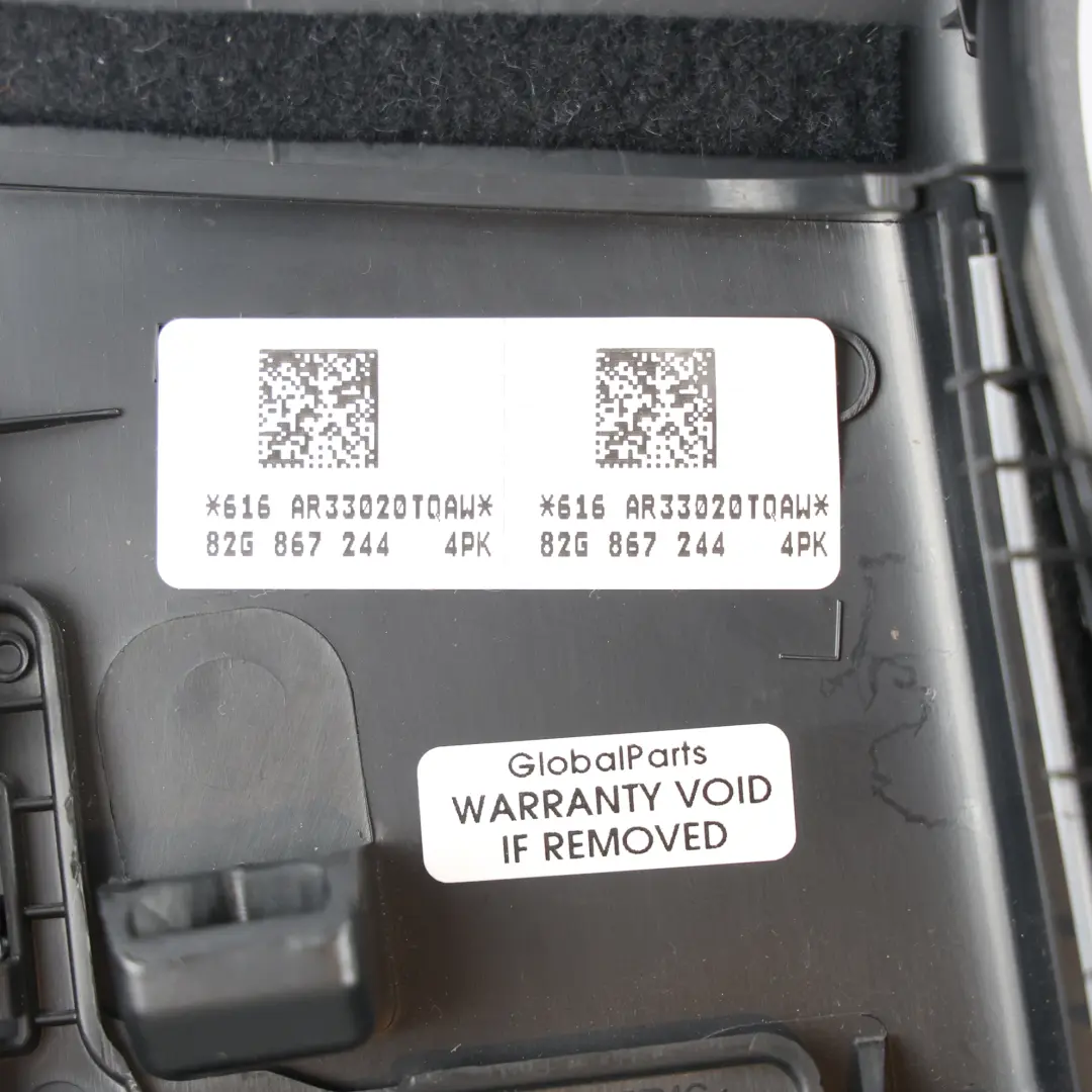 Innenverkleidung B-Säule Abdeckung Oben Rechts Schwarz für Audi A1 GB mit Teilenummer 82G867244 Audi A1 GB Innenverkleidung B-Säule Abdeckung Oben Rechts Schwarz - SKU 82G867244-1 - Teilenummer 82G867244