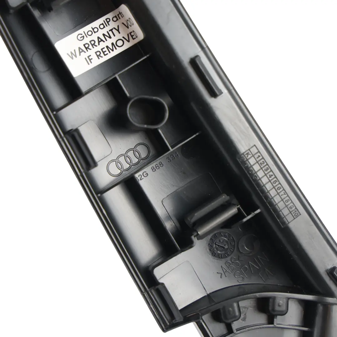 Poignée Panneau Garniture Porte Arrière Droite Noir pour Audi A1 GB à propos du numéro de pièce 82G868394 Audi A1 GB Poignée Panneau Garniture Porte Arrière Droite Noir - SKU 82G868394 - Numéro de pièce 82G868394