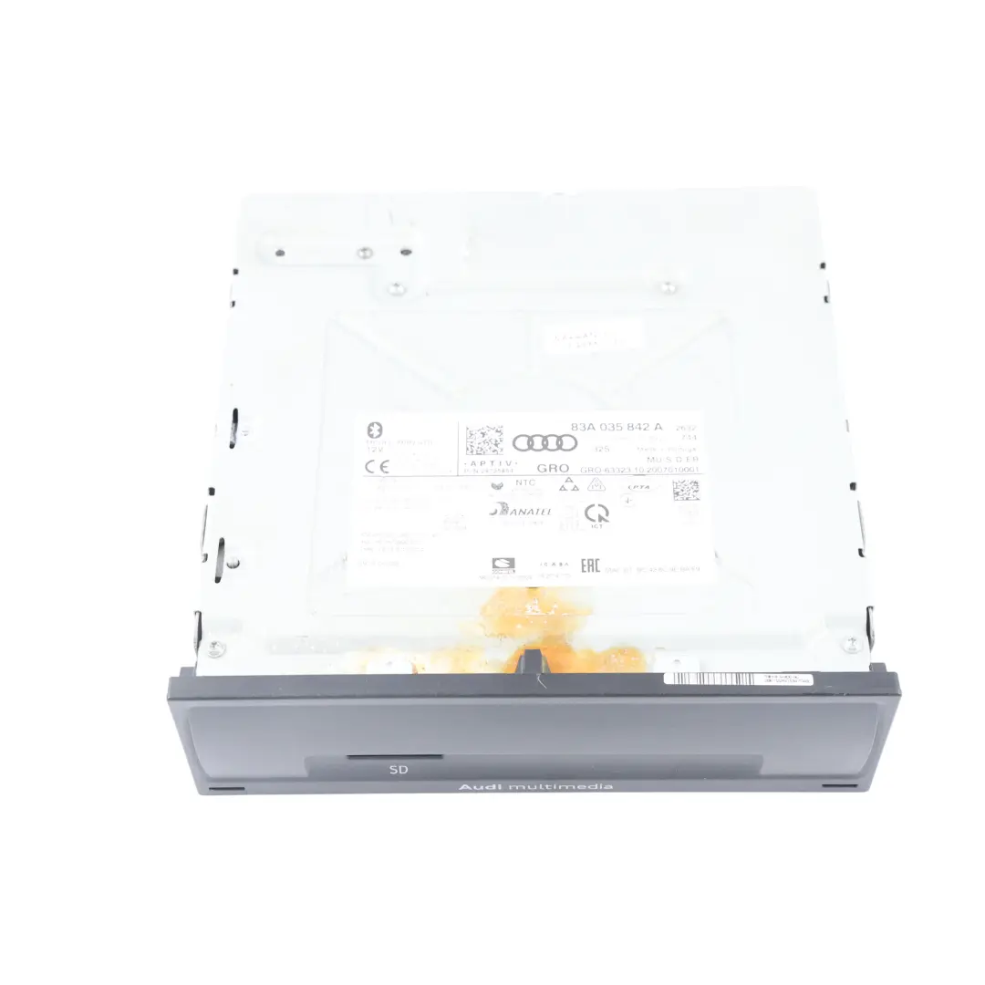 Audi A1 GB Mk2 Sterownik Multimedialny Nawigacji Radio - SKU 83A035842A - Numer Części 83A035842A