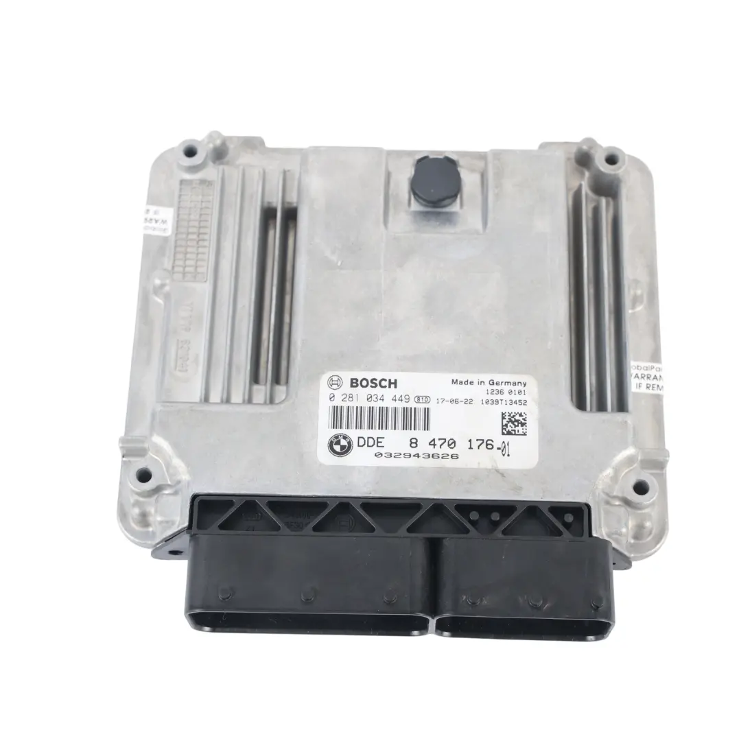 BMW F21 LCI Unidad Control Motor ECU 2.0 Diesel B47D20A 150 HP Manual - SKU 8470176-7 - Número de pieza 8470176