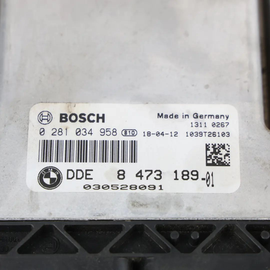 BMW X5 F15 30dX N57N 258HP Engine Control Unit ECU Kit Automatic - SKU 8473189-1 - Part number 8473189