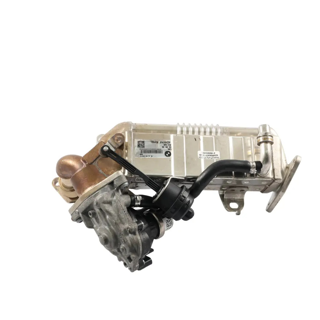 Exhaust Cooler B37 B47 to Mini F54 F55 F56 F57 F60 BMW F45 F46 EGR with Part number 8476971 Mini F54 F55 F56 F57 F60 BMW F45 F46 EGR Exhaust Cooler B37 B47 - SKU 8476971 - Part number 8476971