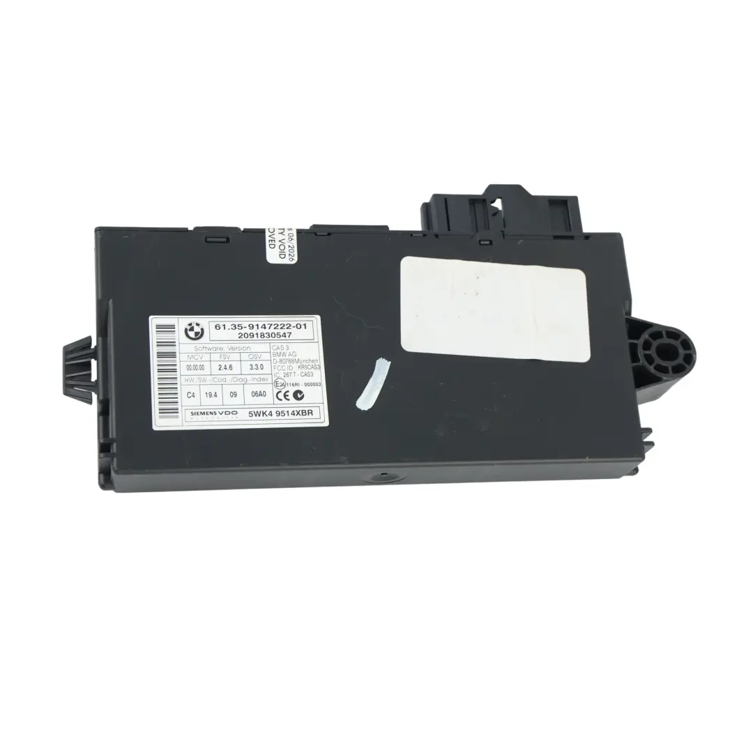 30Sd M57N2 286HP Moteur ECU Unité DDE Automatique pour BMW X5 E70 à propos du numéro de pièce 8509036 BMW X5 E70 30Sd M57N2 286HP Moteur ECU Unité DDE Automatique - SKU 8509036-3 - Numéro de pièce 8509036