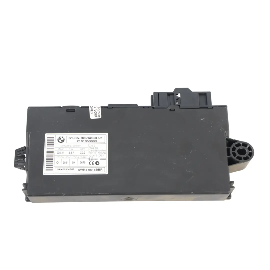 M57N2 286HP Motor Steuergerät DDE Kit CAS3 Automatik für BMW E90 E91 335d mit Teilenummer 8509036 BMW E90 E91 335d M57N2 286HP Motor Steuergerät DDE Kit CAS3 Automatik - SKU 8509036-8 - Teilenummer 8509036