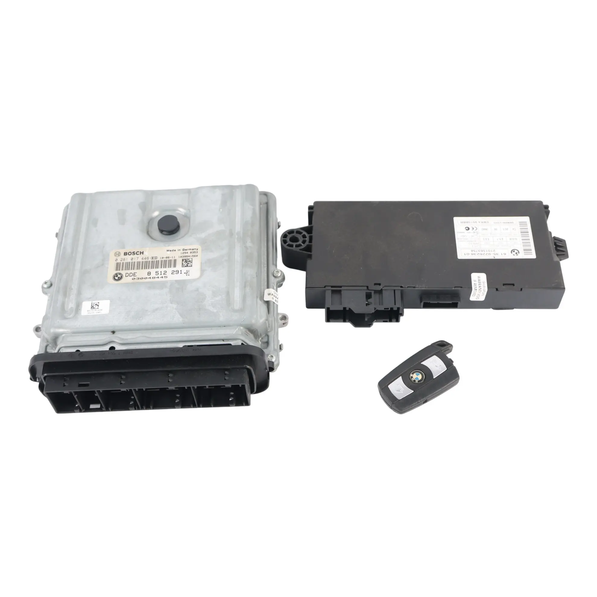 BMW Serie 3 E90 E91 LCI N47N 320d 184HP ECU KIT DDE CAS 3 Chiave 8512291 Manuale