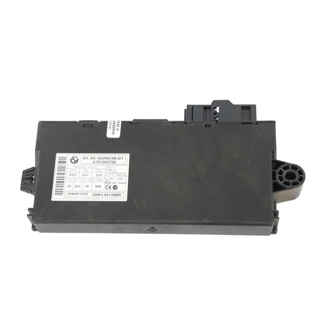 N47N 320d 184HP ECU KIT DDE CAS 3 Chiave Manuale per BMW Serie 3 E90 E91 LCI con numero di parte 8512291 BMW Serie 3 E90 E91 LCI N47N 320d 184HP ECU KIT DDE CAS 3 Chiave Manuale - SKU 8512291-2 - Numero di parte 8512291