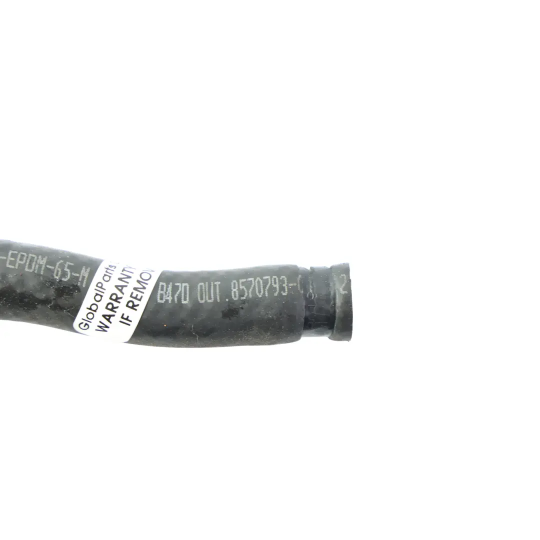 BMW F11 LCI F23 LCI F34 GT Tuyau Retour Liquide Refroidissement - SKU 8570793 - Numéro de pièce 8570793