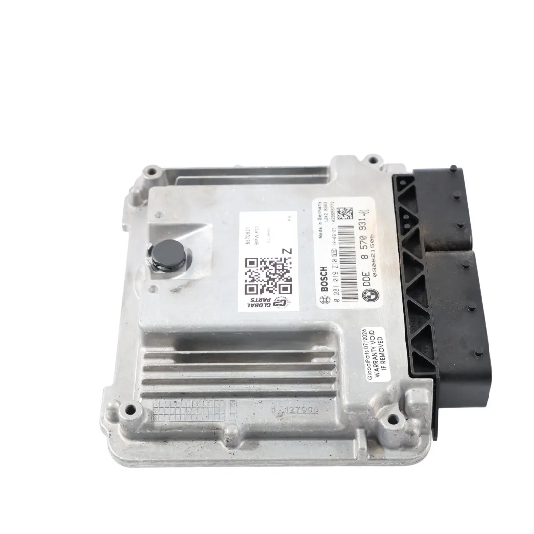 Centralina Motore ECU 184HP N47N Manuale per BMW F10 F20 F30 F32 con numero di parte 8570931 BMW F10 F20 F30 F32 Centralina Motore ECU 184HP N47N Manuale - SKU 8570931 - Numero di parte 8570931