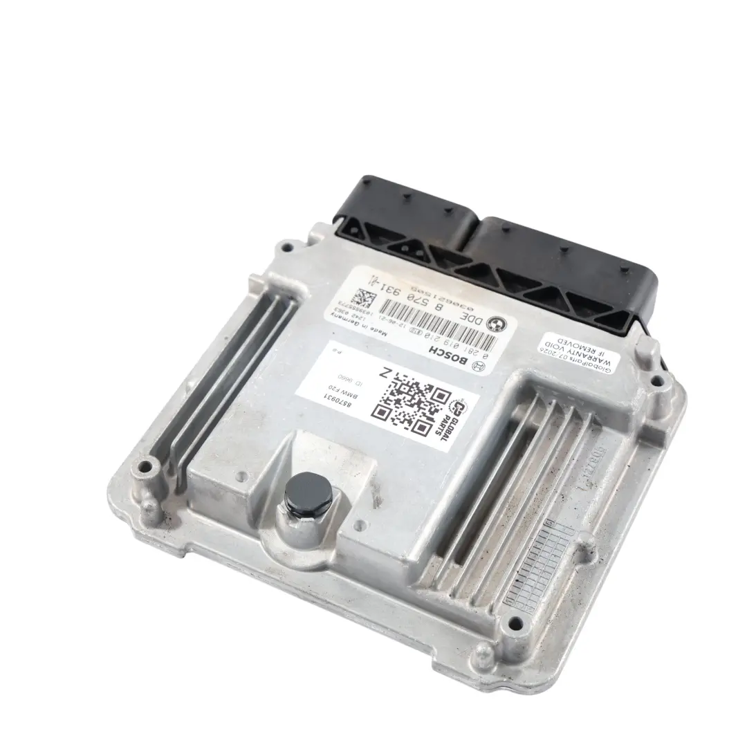 Unidad Módulo Control ECU Motor 184HP N47N Manual para BMW F10 F20 F30 F32 con número de pieza 8570931 BMW F10 F20 F30 F32 Unidad Módulo Control ECU Motor 184HP N47N Manual - SKU 8570931 - Número de pieza 8570931